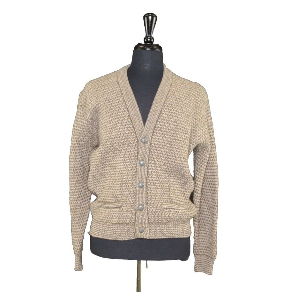 Wolsey V Neck Cardigan Sweater